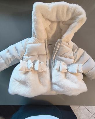 Giubbotto neonata 1-3 mesi
