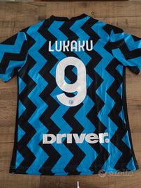 Maglia Calcio Lukaku Inter 2020-2021