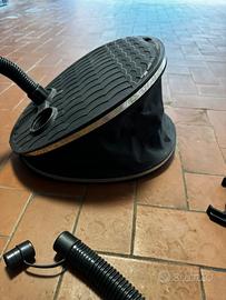 Pompa a pedale per gonfiabili con tubo flessibile