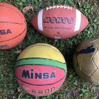 Pallone calcio volleyball rugby basket beachvolley