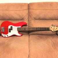 FENDER Squier MIni Precision Bass Dakota Red