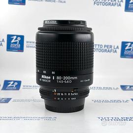 NIKON 80-200 mm f4.5-5.6 D + GARANZIA USATO