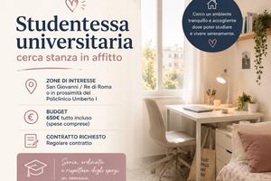 Stanza per Studentessa
