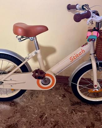 Bicicletta bambina Stitch 16” – praticamente nuova