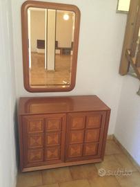 Mobile scarpiera più specchio