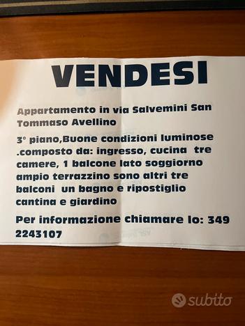 Appartamento vendere