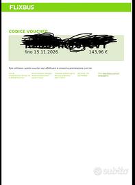 Voucher FlixBus 143