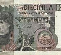 lire sia di carta e moneta di tutti i tipi