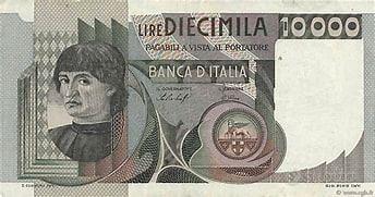 lire sia di carta e moneta di tutti i tipi