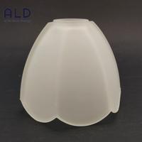 Boccia in vetro ricambio lampadario e14