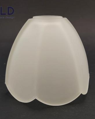 Boccia in vetro ricambio lampadario e14