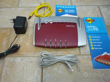 Router Modem Fritz Box 3490