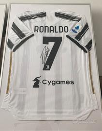 Maglia autografata Ronaldo stagione 2020/21 + COA