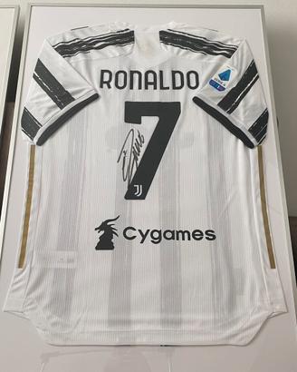Maglia autografata Ronaldo stagione 2020/21 + COA