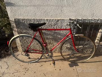 Bici city / corsa vintage rossa - ideale casa mare