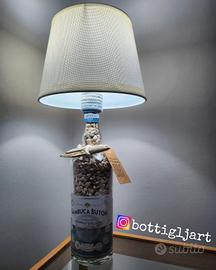 Lampada da tavolo bottiglia Sambuca Buton