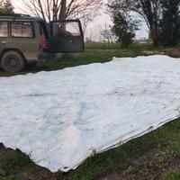 TELI TELONI PVC   800 gr/mq  6,9,15,34 mt x 15 mt