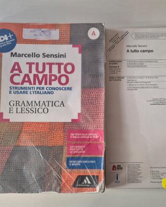 libro grammatica italiana:a tutto campo+opuscolo