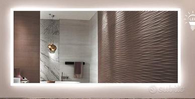 SPECCHIO LED NUOVO misure120x60