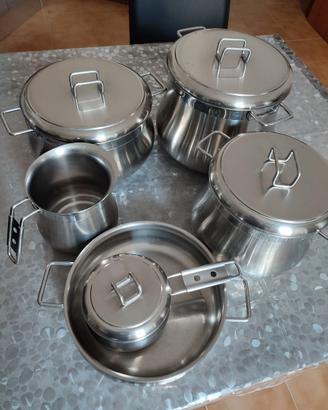 Batteria pentole BARAZZONI inox