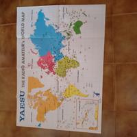 Cartina mondiale radioamatori