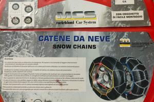 Catene da neve auto 9 mm – varie misure