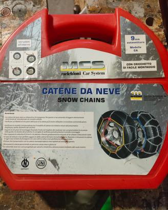 Catene da neve auto 9 mm – varie misure