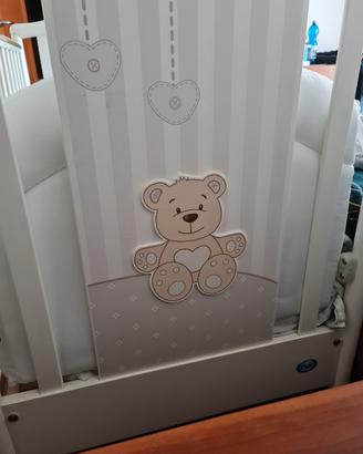 lettino, fasciatoio, passeggino e ovetto