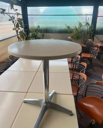 Tavolo Rotondo Bar/Ristorante con Base Centrale