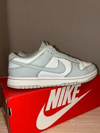 Nike Dunk Low Grigie e Bianche 43 Nuove Originali
