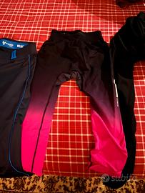 SET PANTALONI DA CICLISMO DONNA XS