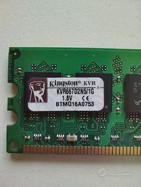 Memorie Kingston DDR2 667MT/s