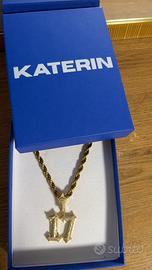 collana in oro placcato
