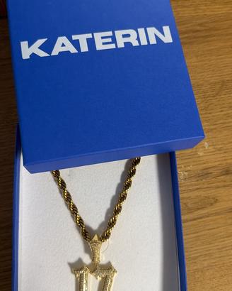 collana in oro placcato