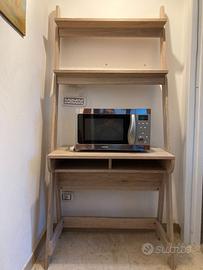 Mobile scrivania con mensole / ripiani