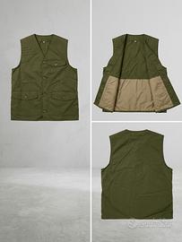 Gilet multitasche verde militare 
