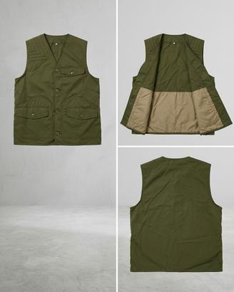 Gilet multitasche verde militare 