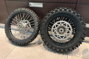 Cerchi completi per Ktm Husqvarna Gasgas 65 cc