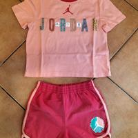 completo bambina 5-6 anni Jordan 