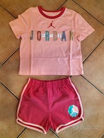 completo bambina 5-6 anni Jordan 