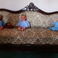 divano arte povera vintage