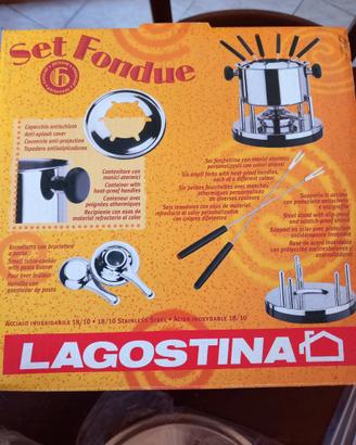 Set fonduta Lagostina nuovo