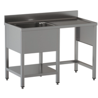 lavello lavandino INOX PROFESSIONALE 120x70CM