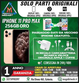 Iphone 11 pro max 256gb oro - totalmente originale