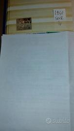 (nu421/427) definitive samoa-sarawak 1940/1978