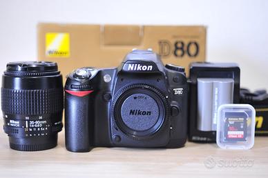 Nikon D80 kit completo - incluso 35-80 1:4-5.6D