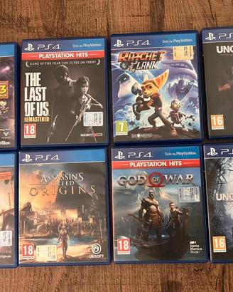 Lotto videogiochi PlayStation 4