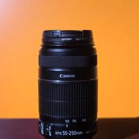 Obiettivo Canon EF-S 55-250 mm STM