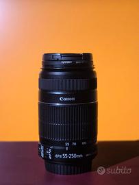 Obiettivo Canon EF-S 55-250 mm STM