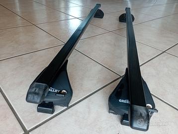 Barre portatutto Green Valley con chiavi antifurto